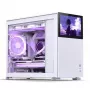 Jonsbo D31 Screen caixa de PC Micro-ATX, vidro temperado, branca