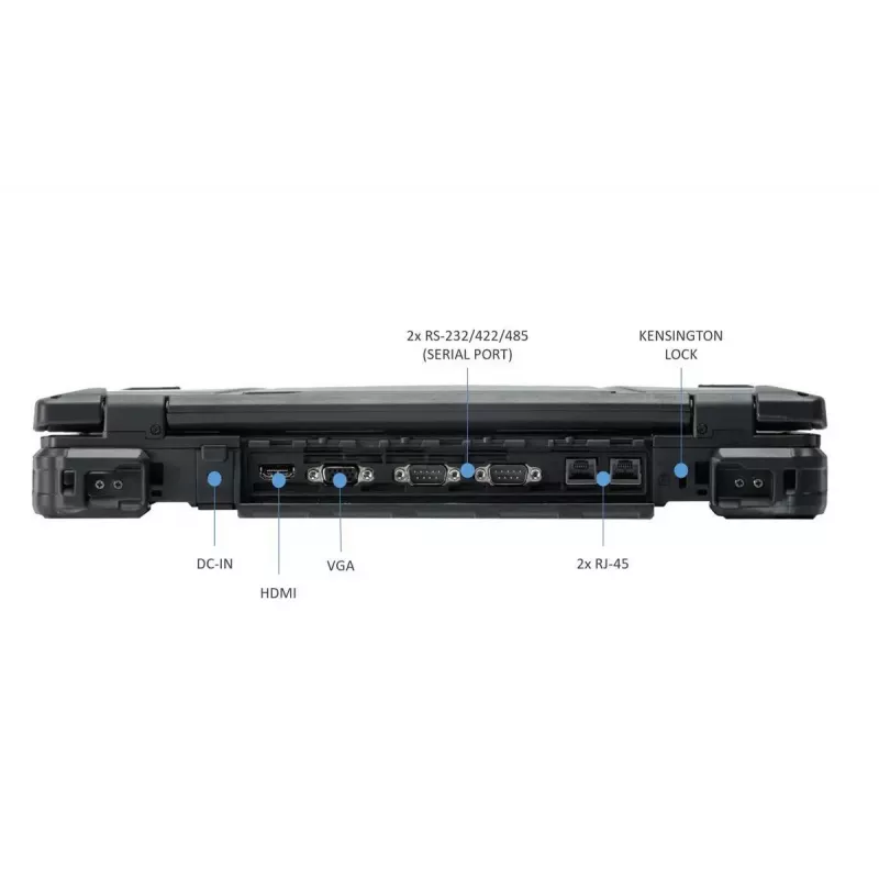 Portátil Z14G3 CU5-125U 14T 16GB/256GB Z4K1Q2JEJBXX Durabook