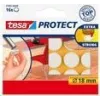 Deslizadores de feltro tesa Protect, castanho, diâmetro: 18 mm autocolantes, para proteção de superfícies sensíveis (57892-00001-00)