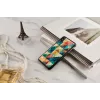 Capa para telemóvel iKins para iPhone XS Max — padrão de mosaico, preta