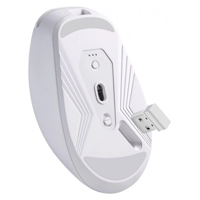 Rato Defender NITTA MM-307 RF+BT ÓTICO 1600dpi 6T BRANCO