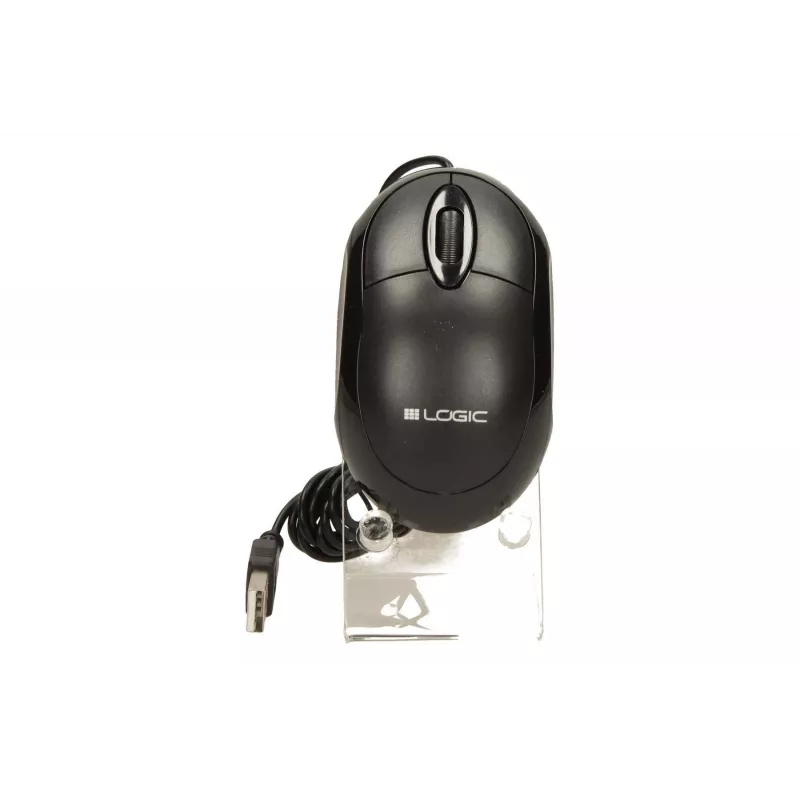 Logic Lm-11 - Rato - ótico - com fio - USB - preto