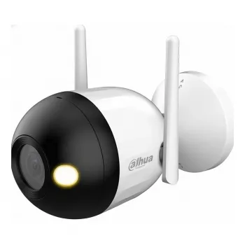 Kit de câmara de vigilância DAHUA Apollo Bullet C1 8MP Wi-Fi branco