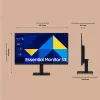 Monitor de computador Samsung S27D304GAU 68,6 cm (27