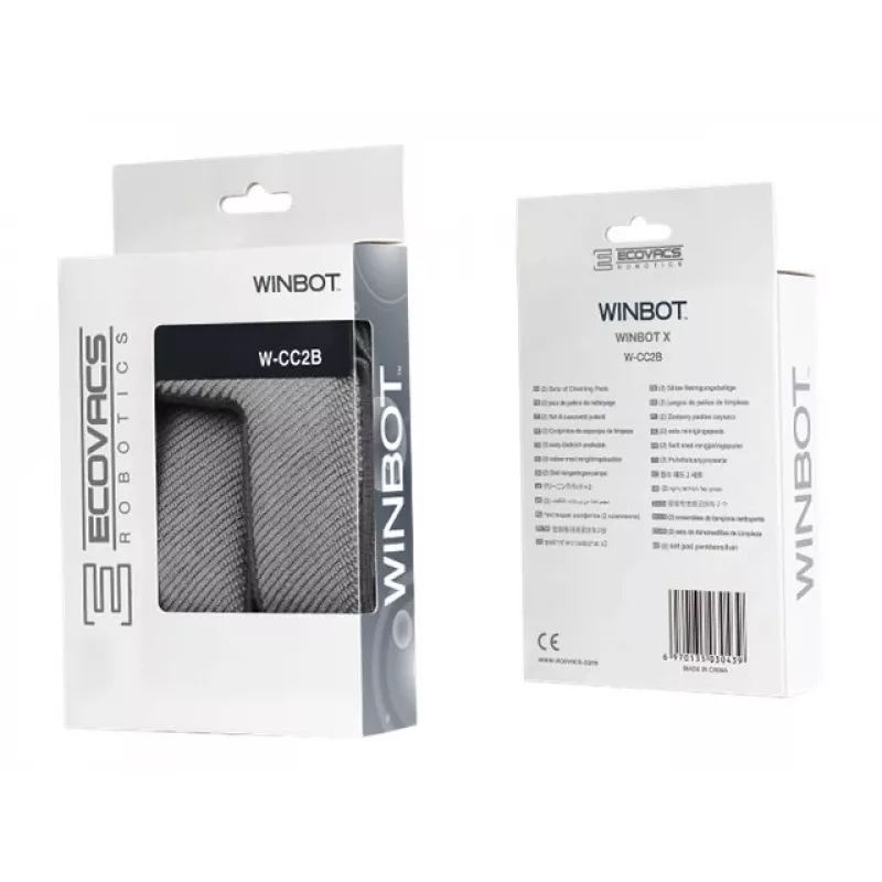 Acessório de aspirador Ecovacs W-CC2B almofada de limpeza aspirador robô