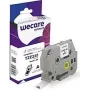 Fita de etiquetar Armor K80007W4 preto sobre branco TZe