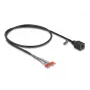 Cabo de rede DeLOCK 88005 RJ45 Cat.5e 0,5 m preto
