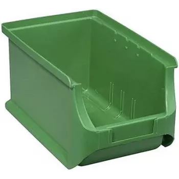 Caixa de arrumação allit 456211, 150 x 125 x 235 mm, verde, plástico resistente