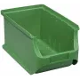 Caixa de arrumação allit 456211, 150 x 125 x 235 mm, verde, plástico resistente