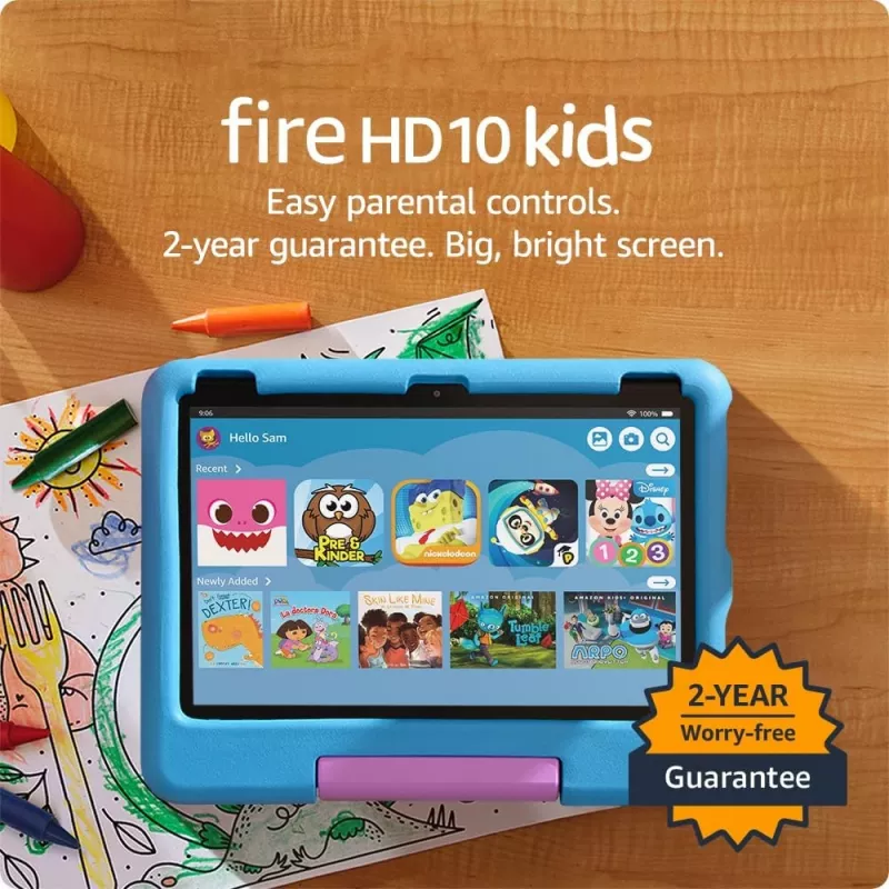 Amazon Fire HD10 Kids 13.ª geração 32 GB 10,1 polegadas azul
