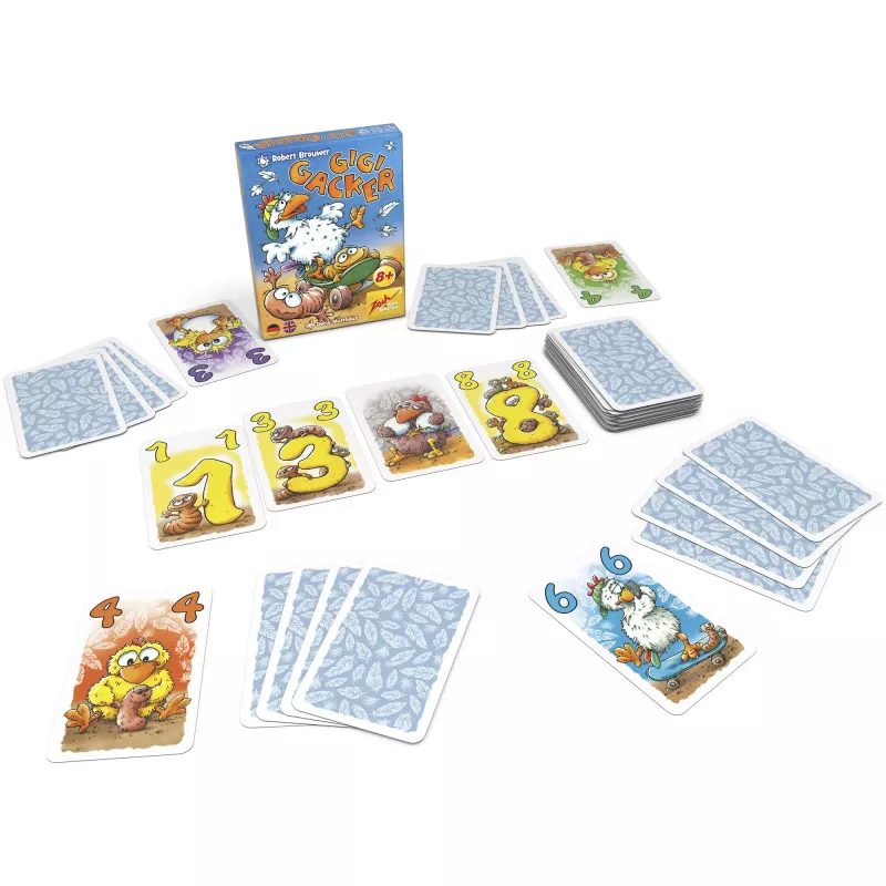 Gigi Gacker, jogo de cartas