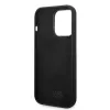Capa Soft Cover Silicone RSG preta Karl Lagerfeld para Apple iPhone 14 Pro KLHCP14LSRSGRCK
