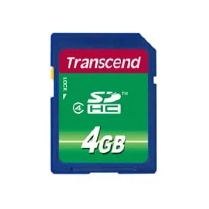 Cartão de memória Transcend 4GB SDHC TS4GSDHC4
