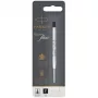 Recarga Parker Quinkflow F preto caneta esferográfica (blister)