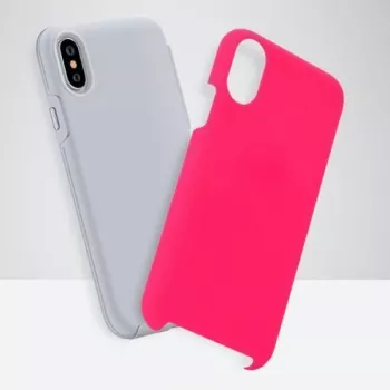 Capa de proteção Devia KimKong Series para iPhone XS Max 6,5, rosa-choque