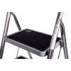 Escadote dobrável Krause Toppy XL prateado