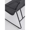 Conjunto de mobiliário de jardim Extralink BLACK FOREST têxtil duas cadeiras + espreguiçadeira + mesa dobrável preto L-0358 conjunto de mobiliário de exterior