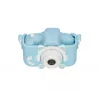 Máquina fotográfica digital para criança Extralink H27 DUAL BLUE azul-claro branco