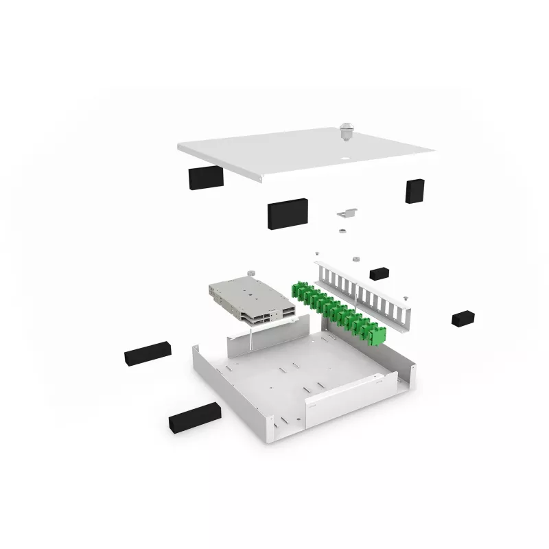 Unibox de fibra ótica para parede Digitus DN-96800S-2