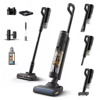 Philips 7000 series XW7264/11 aspirador de vara/aspirador elétrico aspirador de vara 3-em-1 bateria húmido e seco sem saco 160 W preto