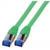 EFB-Elektronik Cabo de patch RJ45 Cat.6A S/FTP TPECat.7 cabo bruto superflex verde 0,25 m Fabricante: EFB Elektronik (K5525FGN.0,25)