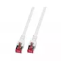 Cabo de rede RJ45 Cat.6 S/FTP LSZH branco 7,5m EFB-Elektronik fabricante: EFB Elektronik (K5518.7,5)