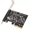 SilverStone SST-ECU07 placa adaptadora PCIe 3.0 x4 USB 3.2 Gen 2x2, 1x USB-C interno, perfil baixo