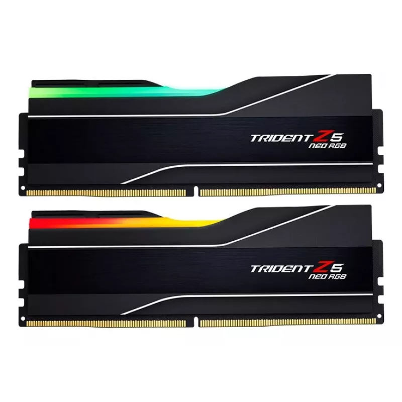 Módulo de memória G.Skill Trident Z5 Neo RGB F5-6000J3244G64GX4-TZ5NR 256 GB 4 x 64 GB DDR5 6000 MT/s
