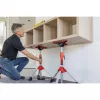 Suporte de teto e montagem Bessey STE90 ajustável 575–910 mm com alavanca de bomba