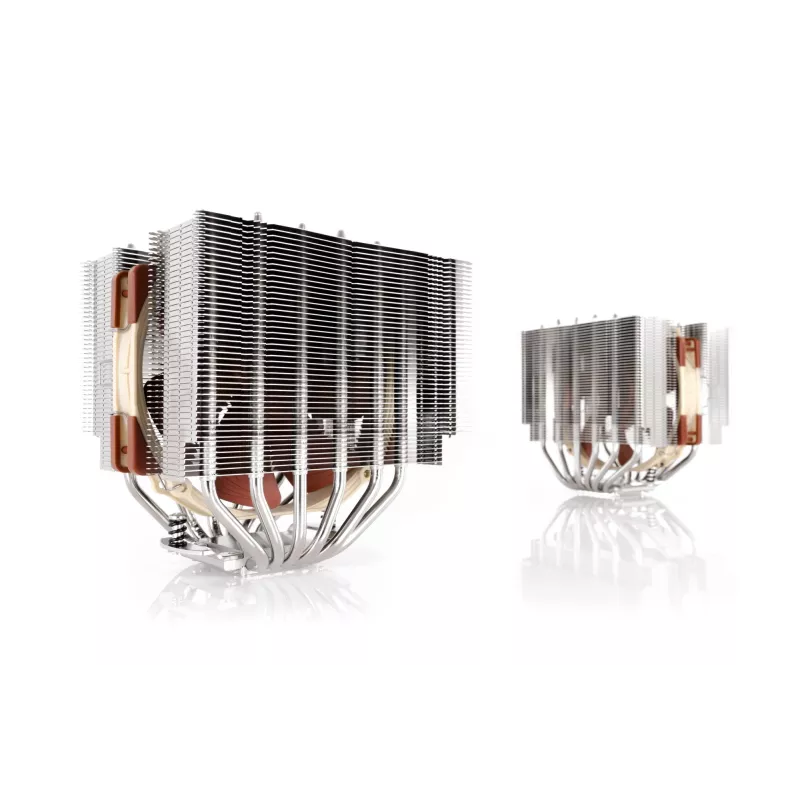 Sistema de arrefecimento para computador Noctua NH-D15S dissipador de CPU 14 cm cobre, metálico