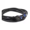 Cabo de rede Cat.6A SmartFLEX HF Good Connections preto 1,5m