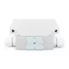 Caixa de parede em fibra ótica DIGITUS DN-963890, OS2, adaptador SC com pigtail de 2 m, aço, azul/cinzento