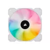 Ventoinha de caixa Corsair iCUE SP120 RGB ELITE Performance 120mm branco PWM ARGB pack de três