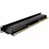 Painel de ligação DeLOCK 66876 1U Cat6a preto metal