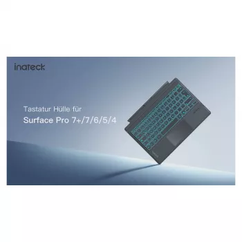 Teclado inateck Surface cinzento, Sureface GO 1-4 Com. QWERTZ