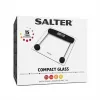 Balança de casa de banho Salter 9208 BK3R balança compacta de vidro eletrónica