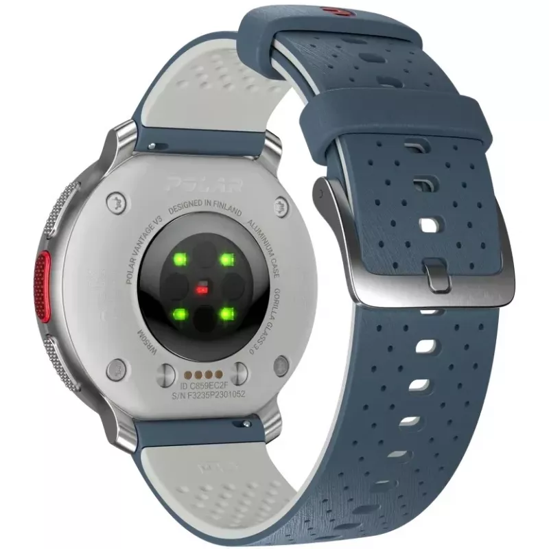 Polar Vantage V3 - alumínio - relógio desportivo com bracelete - silicone - ecrã 3,5 cm (1,39