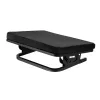 Apoio para os pés MACLEAN MC-460 apoio para os pés ergonómico acolchoado em metal, base antiderrapante, inclinação -20–20°, carga máx. 20 kg, preto