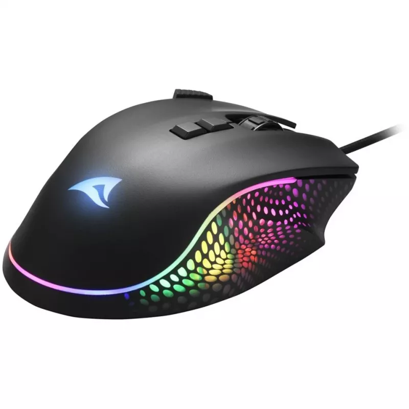 Rato Sharkoon Shark Force 3 ótico 8 botões 12.800DPI preto