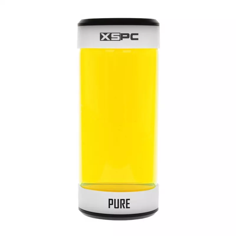 Concentrado de líquido de refrigeração XSPC 150 ml – líquido reativo a UV amarelo para sistemas de refrigeração líquida de PC