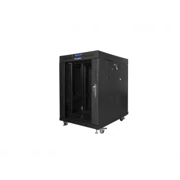 Armário autónomo Lanberg FF01-8015-12BL 15U Preto 800 kg