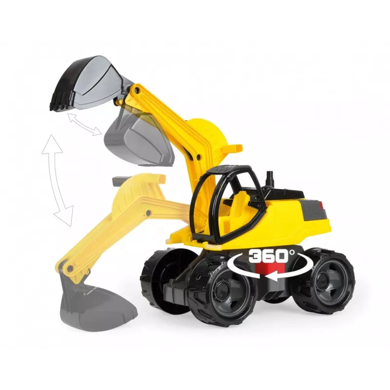 Escavadora Lena 63 cm individual em caixa de cartão castanha