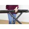 Tábua de passar a ferro tamanho grande Taurus 994178000 – 410 x 1250 mm, altura ajustável até 930 mm, revestimento de algodão, preto
