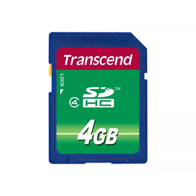 Cartão de memória Transcend 4GB SDHC TS4GSDHC4