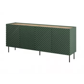Cómoda 4D2SZ ONDA 200x45xH85 verde