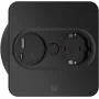 Tomada tipo F + USB A + USB C Bachmann 946.205 aço inoxidável