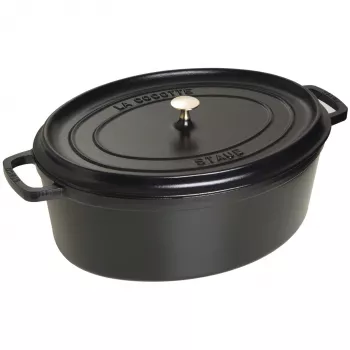 Assadeira Staub 40509-509-0 12 L ferro fundido preto