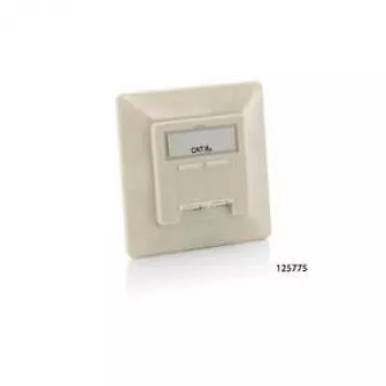 Placa frontal modular alemã Equip Cat.6A