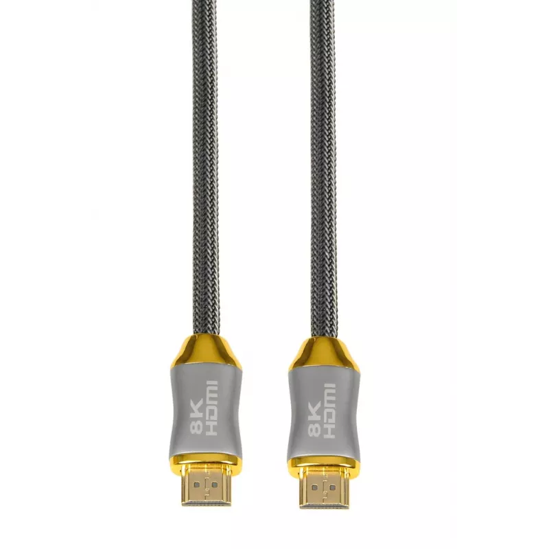 Cabo HDMI IBOX HD08 2 m, HDMI Type-A macho-macho, HDMI 2.1, prata