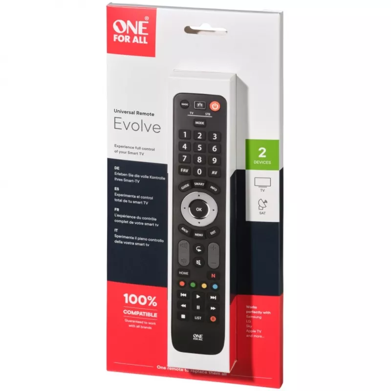 One For All URC7125 produto preto